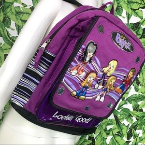 Retro 2003 Bratz Book Bag Y2K 2000s Lookin' Good Stylish Fashion Backpack